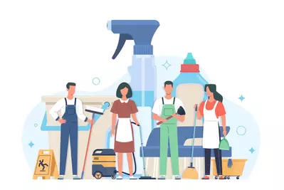 housekeeping team