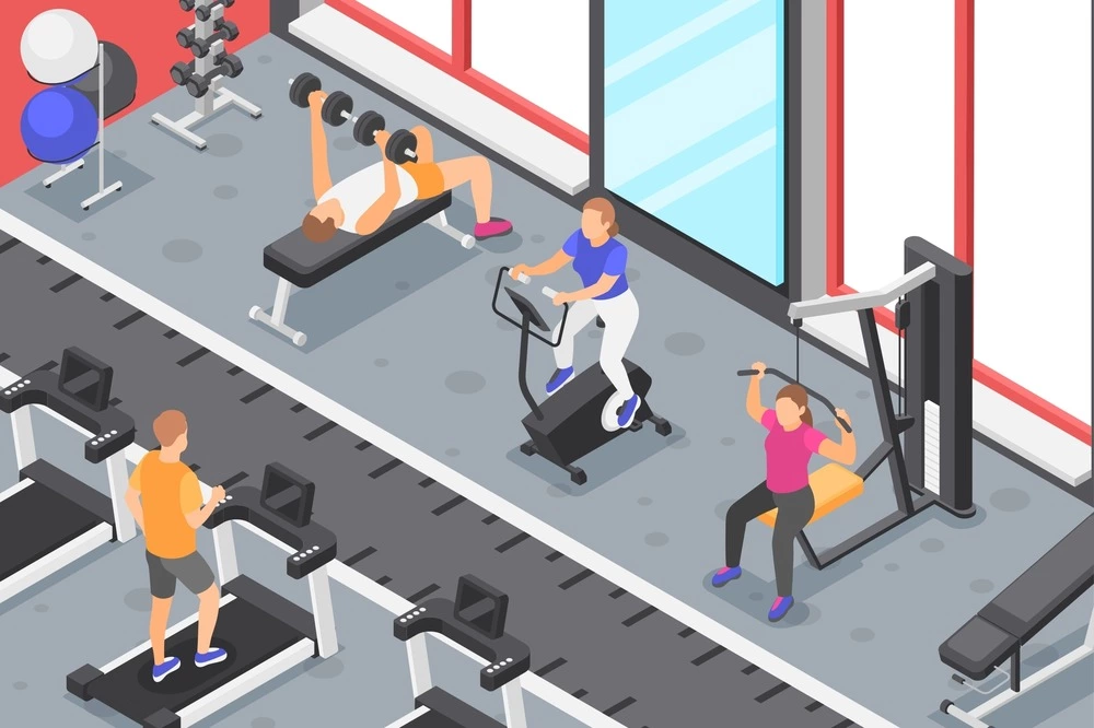 fitness center