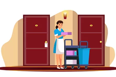 hotel housekeeper