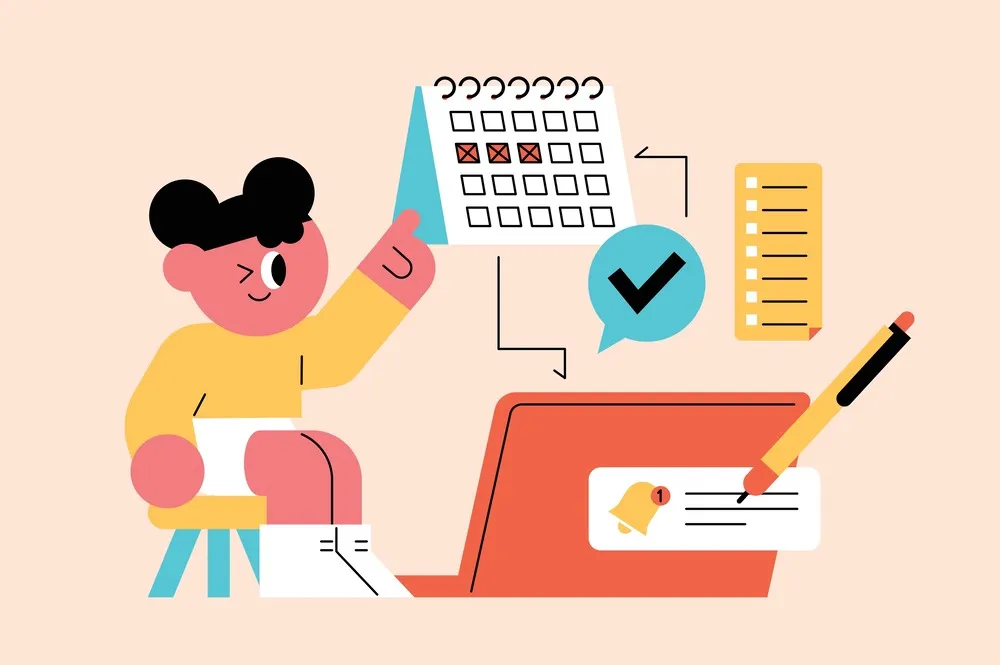 real time task tracking and scheduling with software