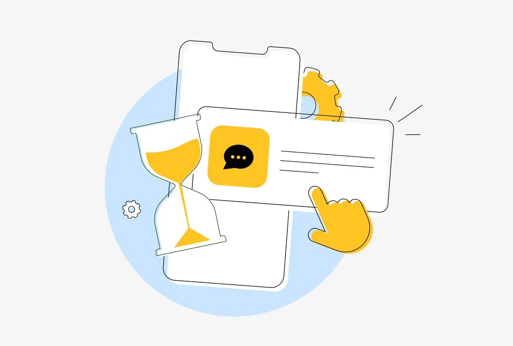 real time updates on mobile device