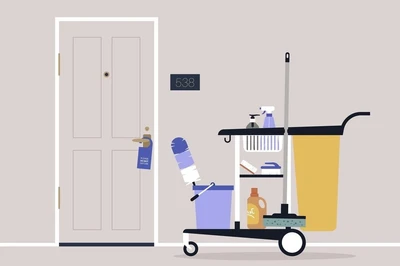 housekeeping cart